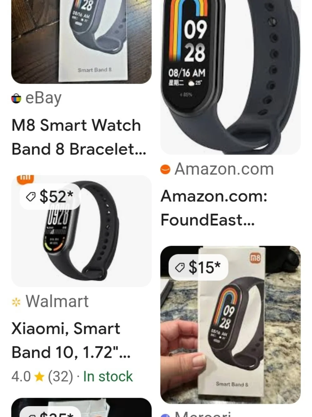 Smart Band 8 Fitness Tracker — Black